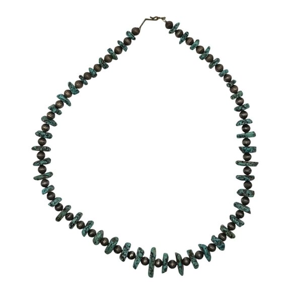 Exceptional Vintage Nugget Turquoise & Sterling? Silver...